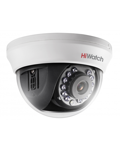 DS-T591(C) (2.8 mm). Бюджетная видеокамера мультиформатная купольная. HiWatch в Абакане