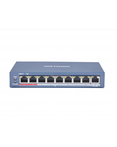 DS-3E0109P-E(C). Коммутатор с питанием POE. Hikvision в Абакане