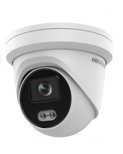 DS-2CD2327G2-LU(2.8mm). Профессиональная видеокамера IP купольная. Hikvision в Абакане