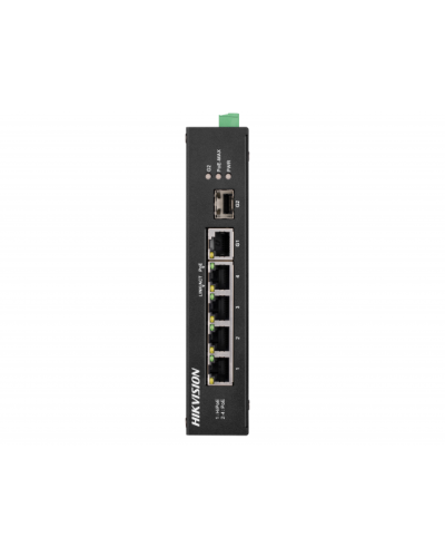 DS-3T0306HP-E/HS. Коммутатор с питанием POE. Hikvision в Абакане