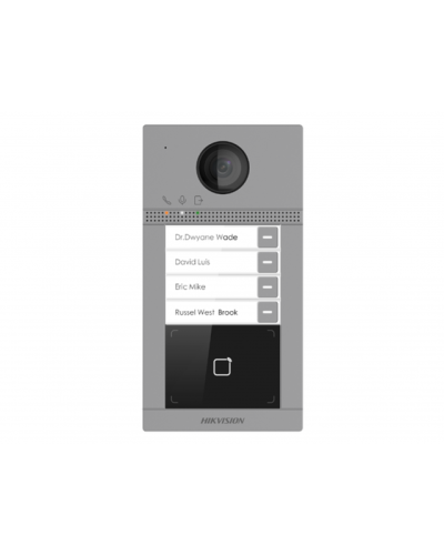 DS-KV8413-WME1(C)/Flush. Вызывная панель IP-домофона. Hikvision в Абакане