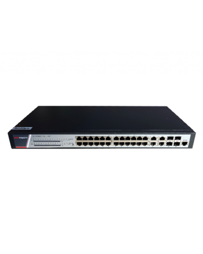 DS-3E2528P(B). Коммутатор с питанием POE. Hikvision в Абакане