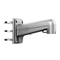 DS-1602ZJ-pole-P. Кронштейн столбовой. Hikvision