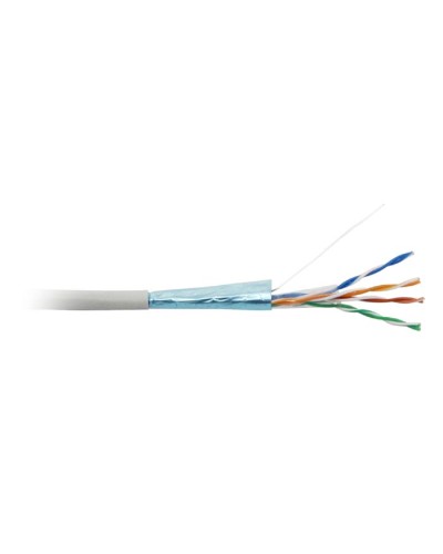 FUTP4-C5E-S24-IN-PVC-GY-305. Кабель «витая пара» (LAN) для структурированных систем связи. Hyperline в Абакане