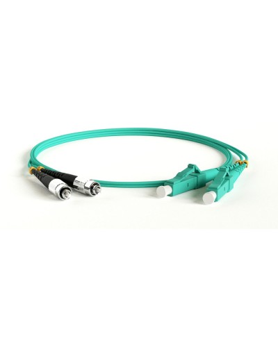 FC-D2-503-FC/PR-LC/PR-H-1M-LSZH-AQ. Патч-корд волоконно-оптический многомодовый. Hyperline в Абакане
