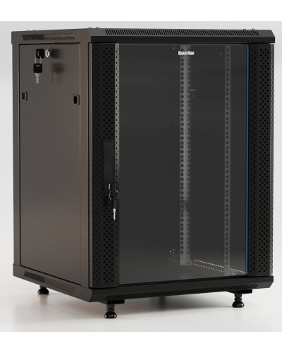 TWB-FC-1545-GP-RAL9004. Шкаф телекоммуникационный 19 настенный 15U. Hyperline в Абакане