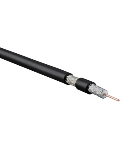 COAX-RG6-CU-500. Кабель коаксиальный. Hyperline в Абакане