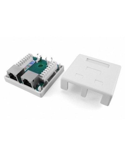 SB1-2-8P8C-C5e-SH-WH. Розетка RJ-45. Hyperline в Абакане