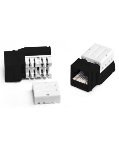KJ9-8P8C-C5e-90-BK. Вставка Keystone Jack RJ-45. Hyperline в Абакане