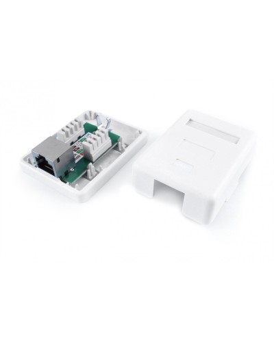 SB1-1-8P8C-C6-SH-WH. Розетка RJ-45. Hyperline в Абакане