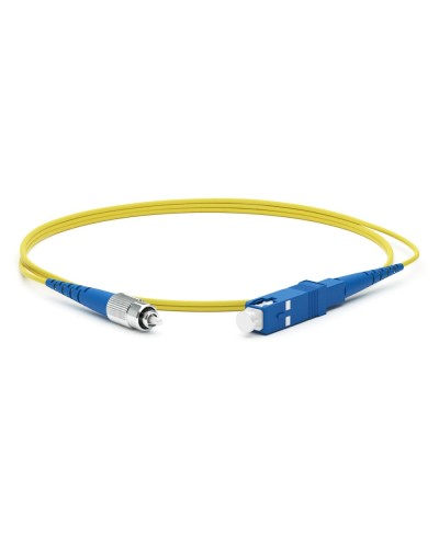 FC-S2-9-FC/UR-SC/UR-H-2M-LSZH-YL. Патч-корд волоконно-оптический одномодовый. Hyperline в Абакане
