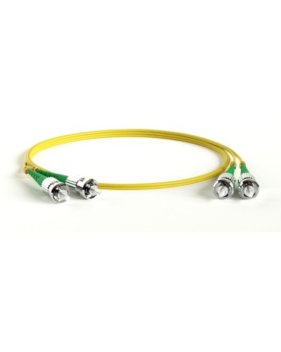 FC-D2-9-ST/AR-ST/AR-H-1M-LSZH-YL. Патч-корд волоконно-оптический ST-ST. Hyperline в Абакане