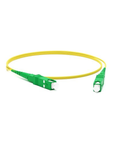 FC-D2-9-FC/UR-SC/UR-H-15M-LSZH-YL. Патч-корд волоконно-оптический одномодовый. Hyperline в Абакане
