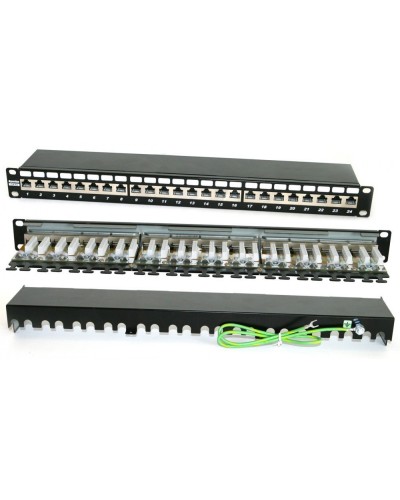 PP2-19-24-8P8C-C6A-SH-110D. Патч-панель 19. Hyperline в Абакане