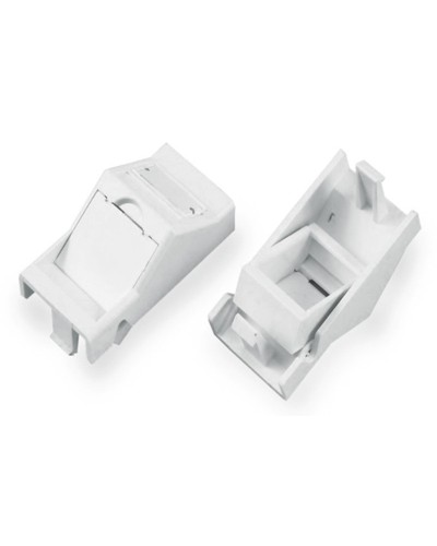 SIP2A-1K-M45-22.5. Вставка угловая 45x22.5 (аналог Mosaic) для 1 модуля формата Keystone Jack. Hyperline в Абакане