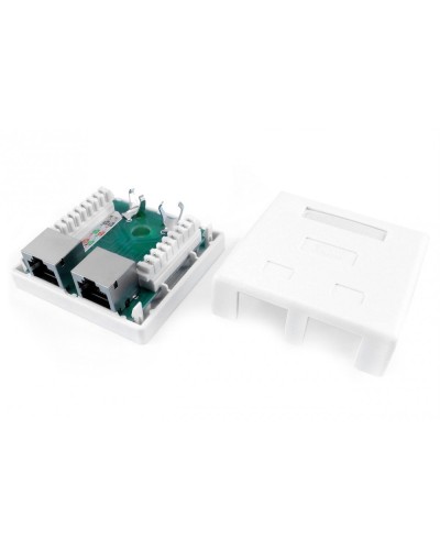 SB1-2-8P8C-C6-SH-WH. Розетка RJ-45. Hyperline в Абакане