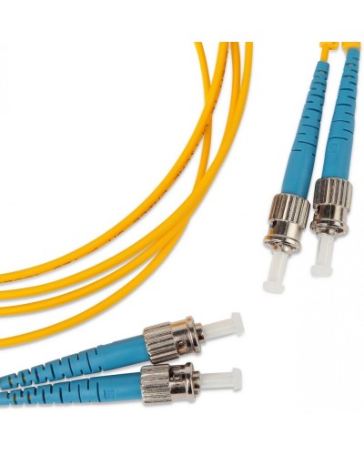 FC-D2-9-ST/UR-ST/UR-H-2M-LSZH-YL. Патч-корд волоконно-оптический ST-ST. Hyperline в Абакане