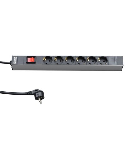 SHE19-6SH-S-2.5EU. Блок розеток 19. Hyperline в Абакане