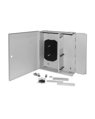 FO-WBX-6xSLT-W140H42-48UN-GY. Кросс оптический настенный. Hyperline в Абакане