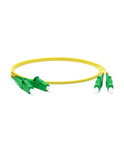 FC-D2-9-LC/AR-LC/AR-H-1M-LSZH-YL. Патч-корд волоконно-оптический LC-LC. Hyperline в Абакане