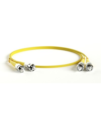 FC-D2-9-ST/UR-ST/UR-H-1M-LSZH-YL. Патч-корд волоконно-оптический ST-ST. Hyperline в Абакане