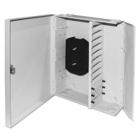 FO-WBX-12xSLT-W140H42-96UN-GY. Кросс оптический настенный. Hyperline