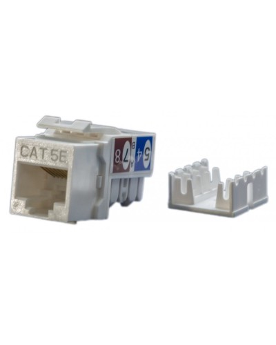 KJ9-8P8C-C5e-90-WH. Вставка Keystone Jack RJ-45. Hyperline в Абакане