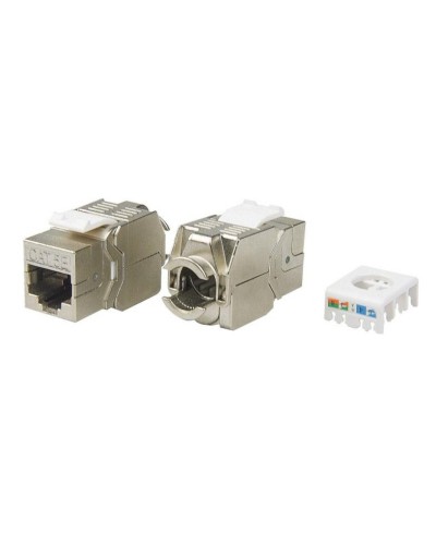 KJ8-8P8C-C5e-180-TLS-SH-F-WH. Вставка Keystone Jack RJ-45. Hyperline в Абакане