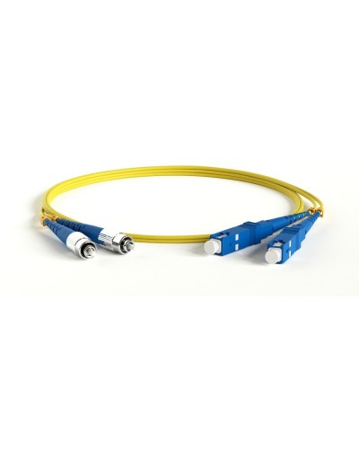 FC-D2-9-FC/UR-SC/UR-H-1M-LSZH-YL. Патч-корд волоконно-оптический SC-FC. Hyperline в Абакане