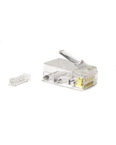 PLUG-8P8C-UV-C6-SH-100 (100 шт). Разъем RJ-45. Hyperline в Абакане