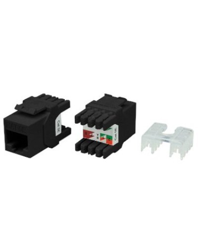 KJ8-8P8C-C5e-180-BK. Вставка Keystone Jack RJ-45. Hyperline в Абакане