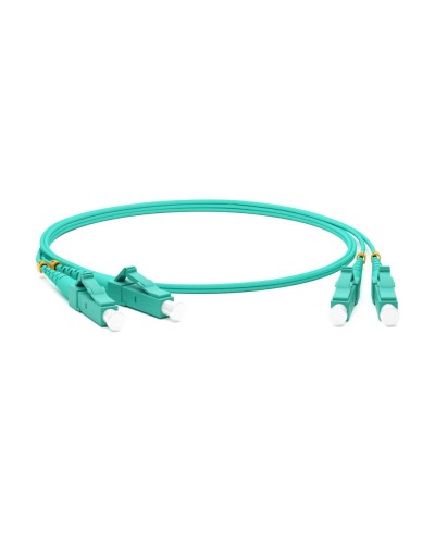 FC-D2-503-SC/PR-ST/PR-H-2M-LSZH-AQ. Патч-корд волоконно-оптический многомодовый. Hyperline в Абакане