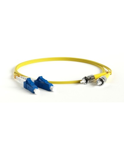 FC-D2-9-SC/UR-ST/UR-H-2M-LSZH-YL. Патч-корд волоконно-оптический ST-SC. Hyperline в Абакане