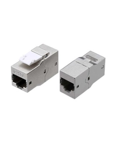 CA2-KJ-C6-SH-BK. Проходной адаптер. Hyperline в Абакане