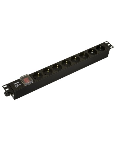 SHE19-8SH-S-CB. Блок розеток 19. Hyperline в Абакане