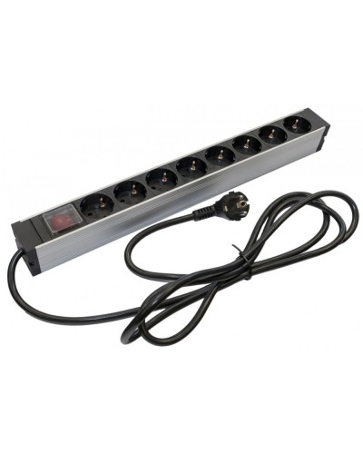 SHZ19-8SH-S-2.5EU. Блок розеток 19. Hyperline в Абакане