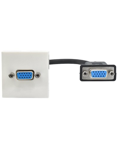 Розетка VGA M/M PRIMER РКМ-10-20-П белый IEK(PR-KK40D-RV-0-1-K01). Розетка. IEK в Абакане