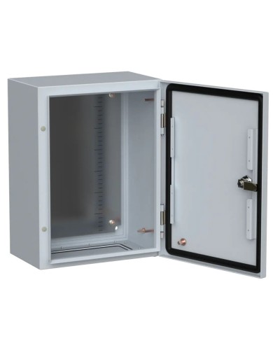 ЩМП-40.30.20 УХЛ1 IP66 400x300x200 TITAN 5 (TI5-10-N-040-030-020-66). Шкаф металлический с монтажной платой. IEK в Абакане