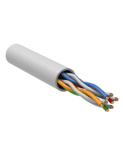 GENERICA U/UTP кат. 5E 24AWG 4 пары LSZH INDOOR белый (BC1-C5E04-128-305-G). Кабель «витая пара» (LAN) для структурированных систем связи. IEK в Абакане