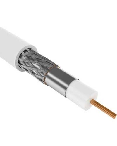 GENERICA RG6 CCS 75Ом FPE PVC белый (CC1-R6F1-111-100-G). Кабель коаксиальный омедненный. IEK в Абакане