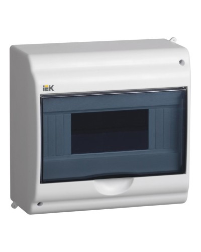 Корпус пластиковый КМПн 2/9-1 IP31 белый KREPTA 3 (MKP42-N-09-31-01). Щиток модульный с прозрачной дверцей, настенный. IEK в Абакане