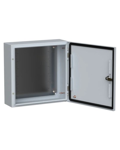 ЩМП-40.40.15 УХЛ1 IP66 400х400х150 TITAN 5 (TI5-10-N-040-040-015-66). Шкаф металлический с монтажной платой. IEK в Абакане