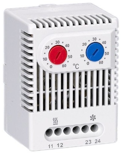 Термостат двухканальный от 0 до +60°C NO+NC (YCE-DTNO-NC-60). Термостат двухканальный. IEK в Абакане