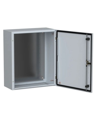ЩМП-60.50.25 УХЛ1 IP66 600х500х250 TITAN 5 (TI5-10-N-060-050-025-66). Шкаф металлический с монтажной платой. IEK в Абакане