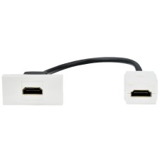 Розетка HDMI M/M PRIMER РКМ-10-00-П белый IEK (PR-KK40D-RH-0-1-K01). Розетка HDMI. IEK