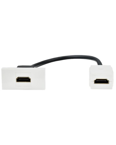 Розетка HDMI M/M PRIMER РКМ-10-00-П белый IEK (PR-KK40D-RH-0-1-K01). Розетка HDMI. IEK в Абакане