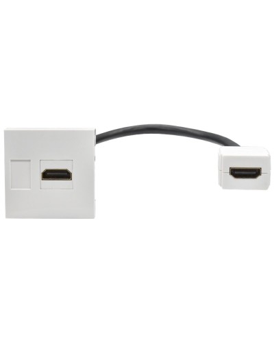 Розетка HDMI M/M PRIMER РКМ-20-10-П белый IEK (PR-KK40D-RH-0-2-K01). Розетка HDMI. IEK в Абакане