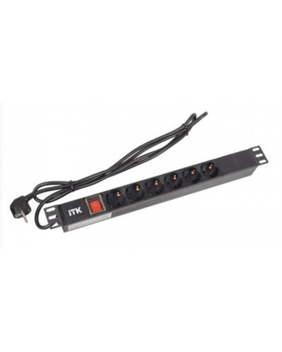 PH12-6D1-P. Блок розеток 19”. ITK в Абакане