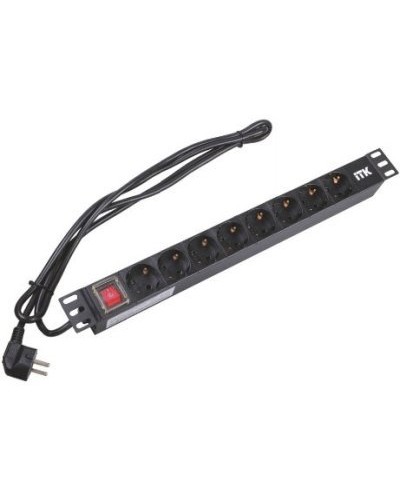 PH12-8D1. Блок розеток 19”. ITK в Абакане
