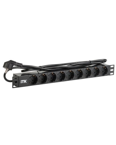 PH22-9D1-P. Блок розеток 19”. ITK в Абакане